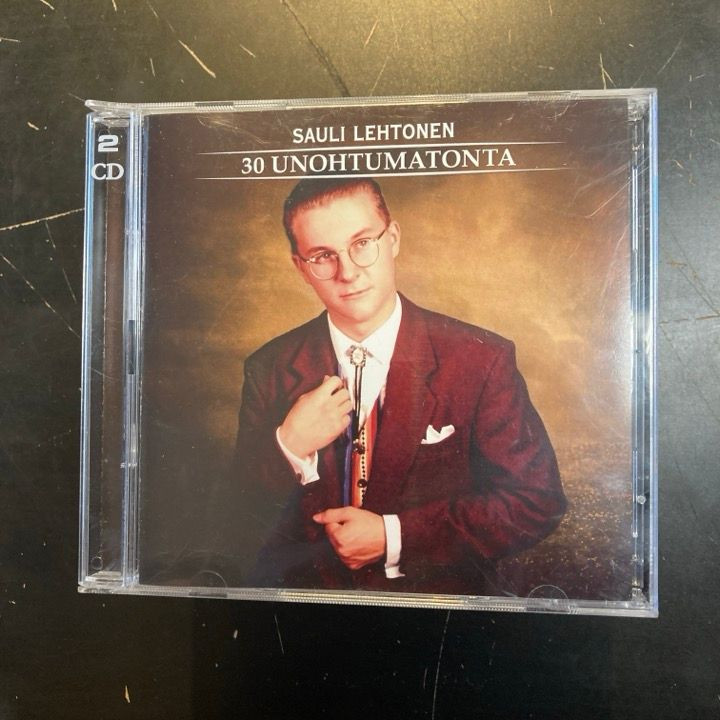 Sauli Lehtonen - 30 unohtumatonta 2CD (VG+/M-) -iskelmä-